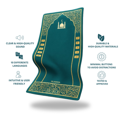 Smart Interactive Prayer Mat - Green model