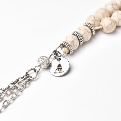 Islamika Premium Tasbih Prayer Beads (2-Pack) – 99-Bead & 33-Bead Counter for tasbeeh | Muslim Misbaha