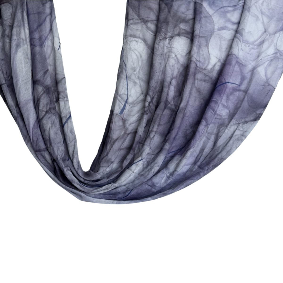 Marble Modal Hijab with Jersey Undercap Set