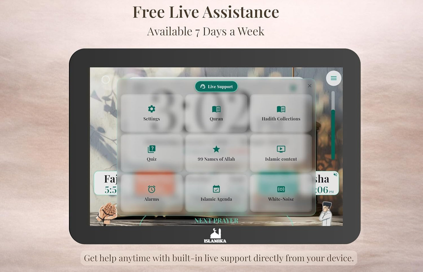 Islamika Smart Islamic Display 10 "