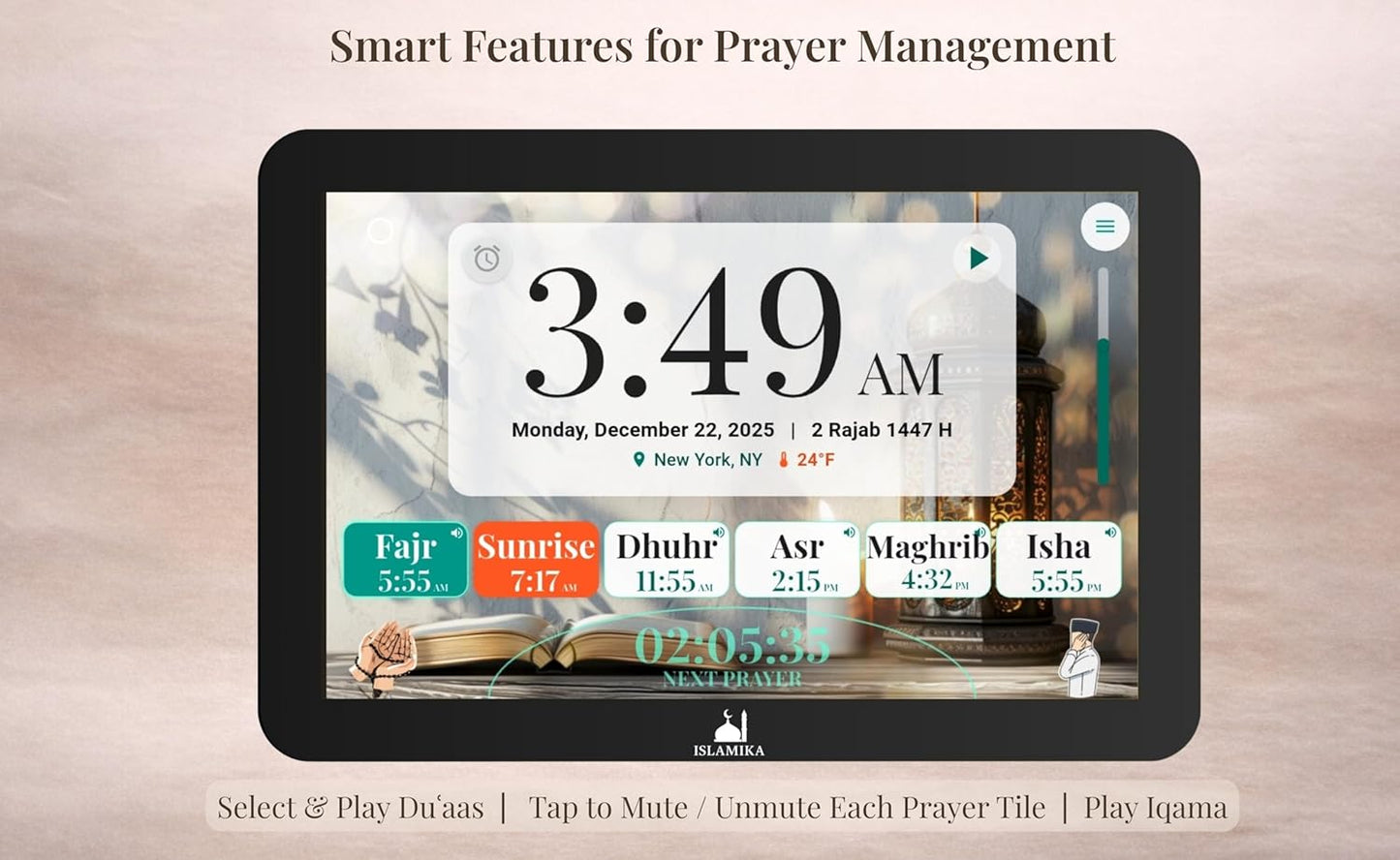 Islamika Smart Islamic Display 10 "