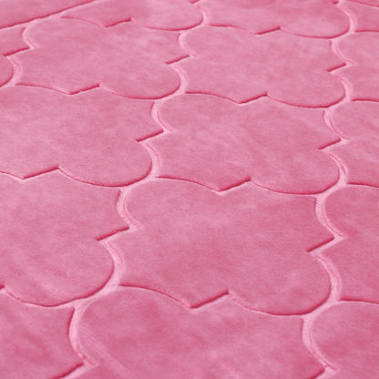 Thick Padded Arch Prayer Mat (yussuf model) -Pink