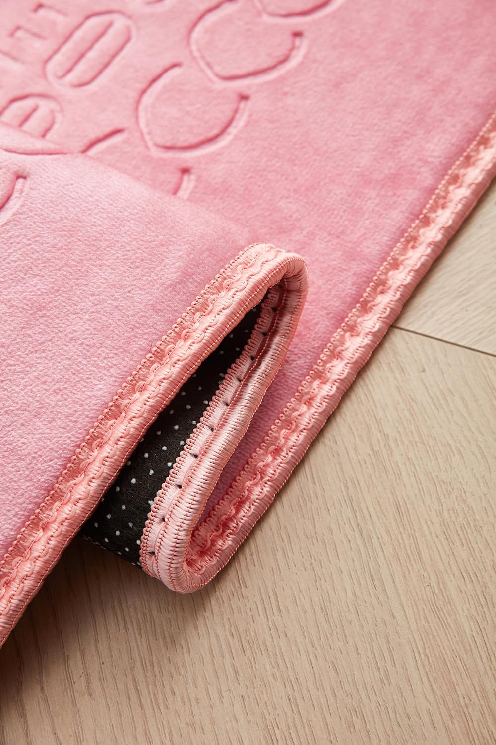 Thick Velvet Prayer Mat - Pink (Aya Model) - Large size