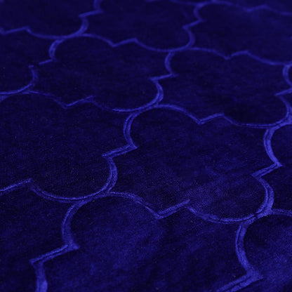 Thick Padded Arch Prayer Mat (yussuf model) -Blue