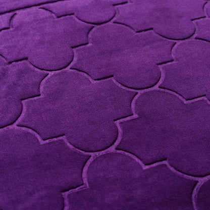 Thick Padded Arch Prayer Mat (yussuf model) -Purple