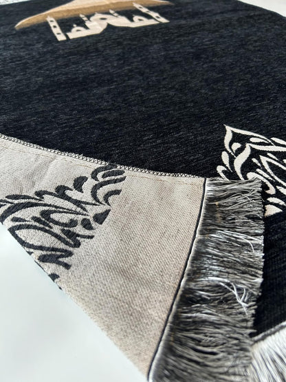 Islamika Lightweight Thin Prayer Mat – Portable Islamic Janamaz for Travel & Daily Salah