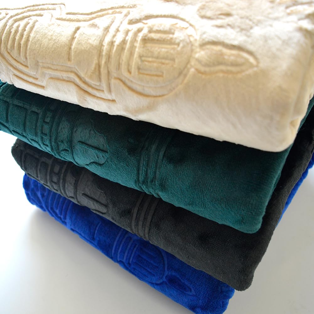 Thick Velvet Prayer Mat - Brown (Aya Model)- Large size