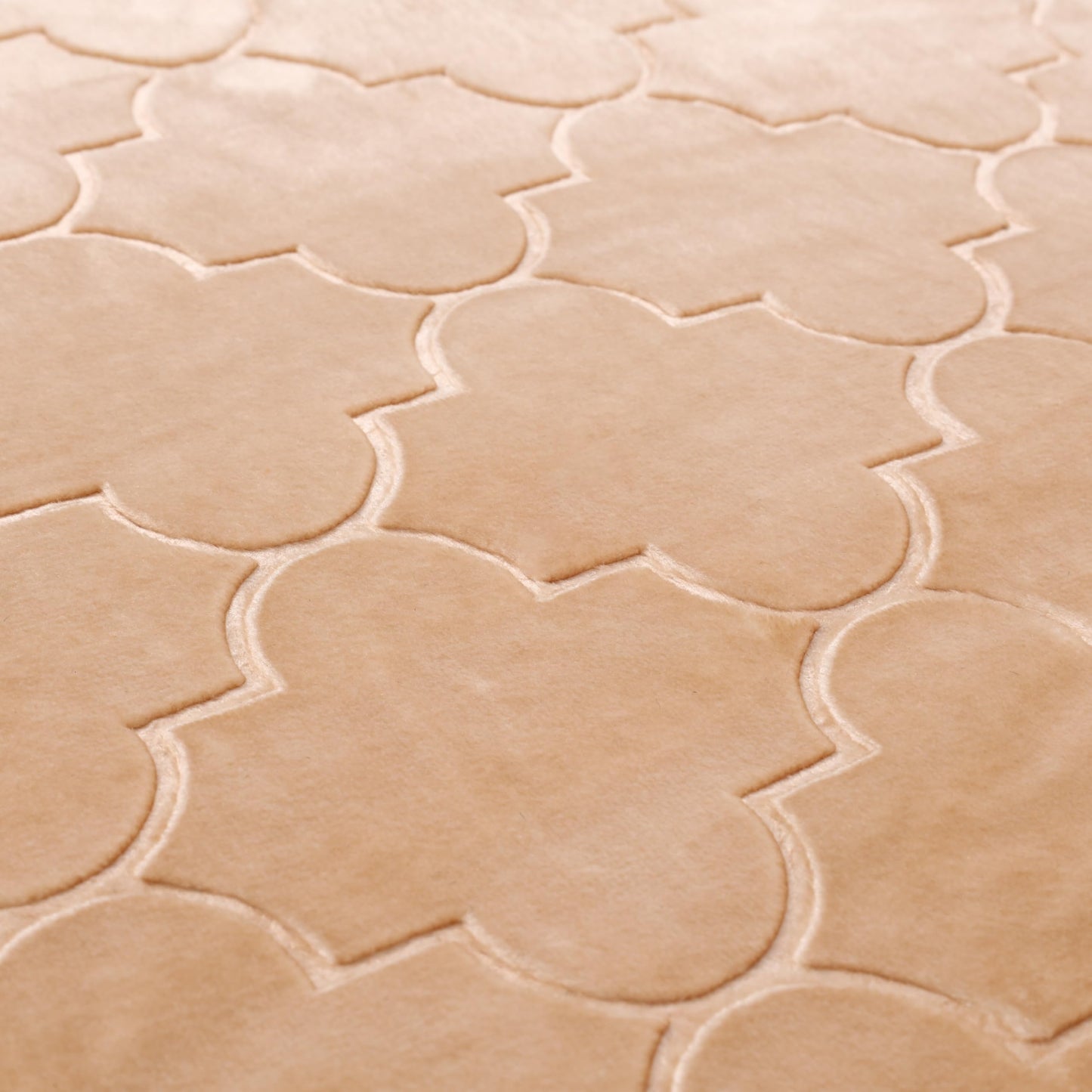 Thick Padded Arch Prayer Mat (yussuf model) -Beige